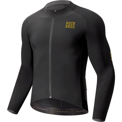 Rockbros YDWT020 Diamond Fall/Winter Cycling Jacket Size XXL - Black
