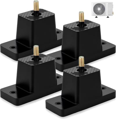 Set van 4 Rubber Trillingsdempers voor Airconditioners