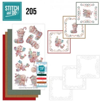 Stitch and Do 205 - Yvonne Creations - Christmas Scenery