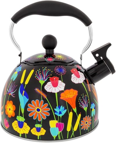 Waterkoker - Theepot - Warme Dranken Maken - Met Fluitfunctie - 18 Liter - Tuin Bloemen