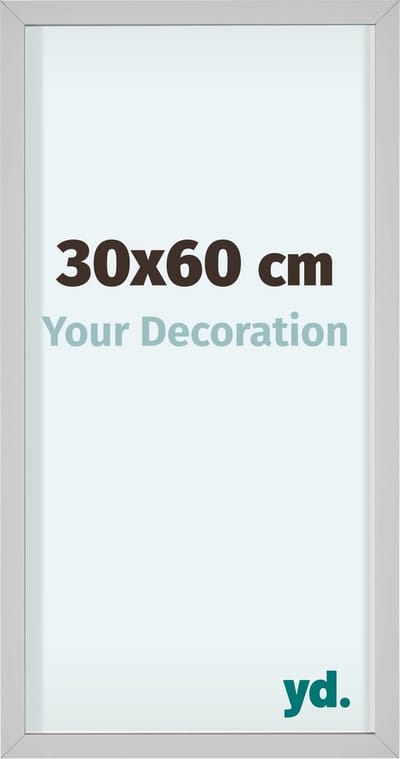 Your Decoration - Fotolijst 30x60 cm - Aluminium - Wit - Virginia