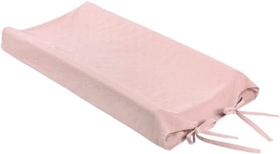 Zachte en Ademende Verschoonmat Hoes voor Pasgeborenen, Geschikt voor Jongens en Meisjes, Ideaal voor Verschoontafels en Babyaccessoires (Roze)