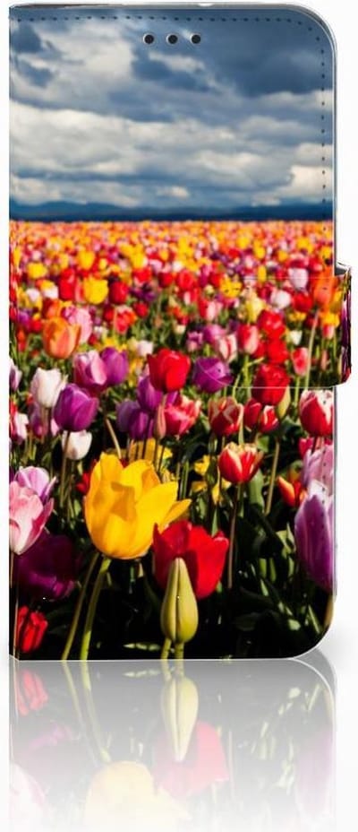 Boekhoesje voor Motorola Moto G7 | G7 Plus Hoesje Tulpen