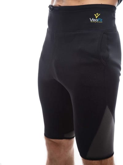 Afslankende neopreen shaper voor heren - Ideale sauna shorts voor gewichtsverlies en training - Maten S-XXXL - Gratis fitnessgids en draagtas