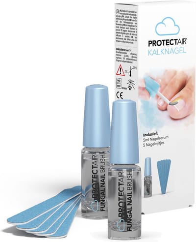 ProtectAir Kalknagel kwastje Voordeel 2 x 5ml | Kalknagel Behandeling | Schimmelnagel Behandeling -