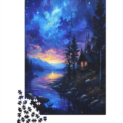 Impossible Puzzel - Legpuzzel Volwassenen - Ontspanning Thuis - Met Bonusposter - 1000 Stukjes - Stijl 1