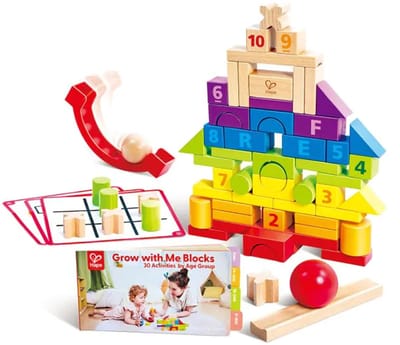 Stapelblokken Grow-with-Me - Hape - vanaf 12 maanden