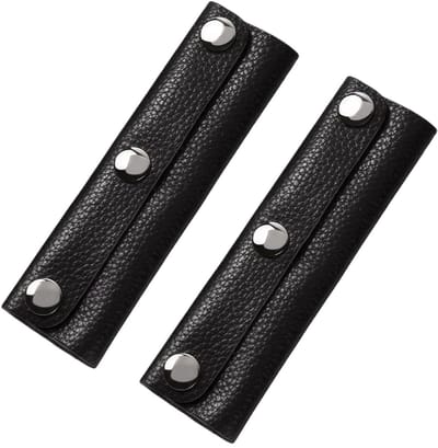 Dailygoods- Handvat - 2 Stuks PU-lederen Handtas Handvat Covers - Grip Beschermers - Zacht en Lichtgewicht - Elegante Look - Duurzaam en Schokbestendig