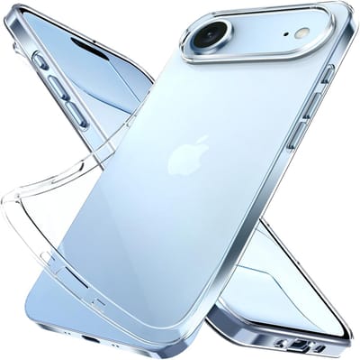 Hoesje Geschikt voor iPhone 17 Air - Transparant - Casemania Siliconen Back Cover met Camera Bescherming - Shockproof Telefoonhoesje