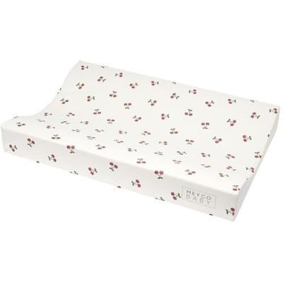 Meyco Baby Fat Stripe aankleedkussen - Taupe - 50x70cm