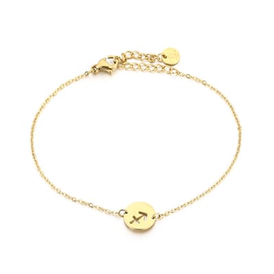 Bijoutheek Armband Sagittarius - Boogschutter Goud