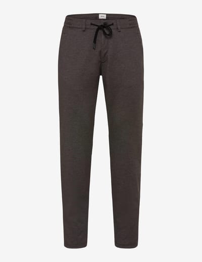 Brax Heren   Style PHIL CHOCOLATE, donkerbruin, maat 33/32