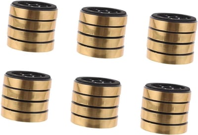 Versterker Voetjes - Apparaat Pads - Trilling Dempen - Schokabsorberend Spons - 24 Stuks - Goud