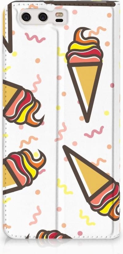 Huawei P10 Plus Flip Style Cover Icecream