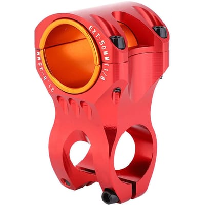Alliage d'aluminium 35mm Haute Résistance Potence de Guidon Court pour Vélo Accessoire de Cyclisme Red red