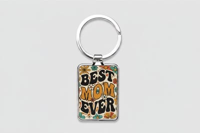 Sleutelhangerl met Uniek Design | Ontwerp Jouw Eigen sleutelhanger | Handgemaakt Cadeau | Gepersonaliseerd op Aanvraag | Enkel of Grote Bestelling