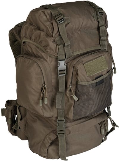 Backpack Commando Black -55L OD pack groen - Leger rugzak