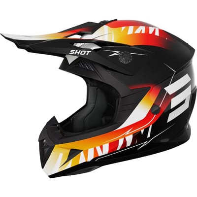 Kinderen motocross helm vizier Shot Race Gear Pulse X-Trem