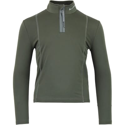 T-shirt 1e huid met rits voor kinderen Peak Mountain Ecanevi