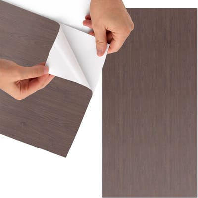 Tulup Meubelfolie - Houtstructuur Wrapfolie Keuken - 65x130 cm - Bruin Meubelfolie - Meubelfolie Zelfklevend - Rustiek Meubelfolie - Wrapfolie Keuken - Wanddecoratie - Texturen