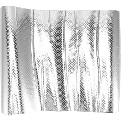 Keuken Aluminiumfolie Stickers Oliebestendig Waterdicht PVC Zelfklevend Keukenachterwand Behang 30cmx2m / 11.8x78.7in zilver