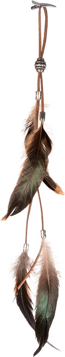 Boland - Haaraccessoire Ibiza delight - Haarclip - Volwassenen - Cowboys en Indianen - Cowboy - Indiaan