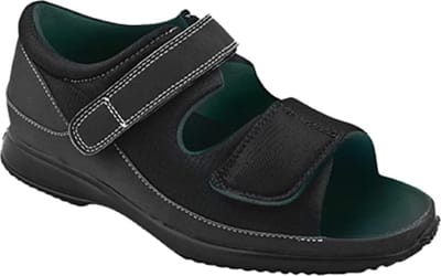 PODARTIS Unisex diabetesschoenen Deambulo open - Zwart - Maat 41 (SA501)