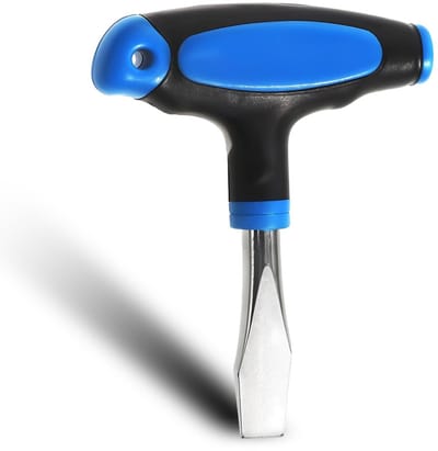 Allecto - T-greep sleufschroevendraaier - Ergonomische handgreep - 10 mm - Voor mechanics - Duurzaam en betrouwbaar - Ideaal voor DIY-enthousiastel...