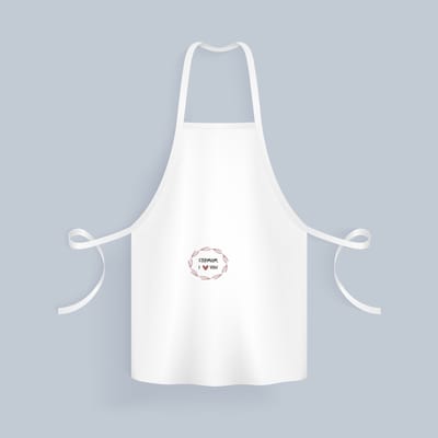 Akyol - stepmom i love you Keukenschort - Mama - de liefste stiefmoeder - moeder cadeautjes - moederdag - verjaardagscadeau - verjaardag - cadeau - geschenk - kado - gift - moeder artikelen - 82 bij 71 cm