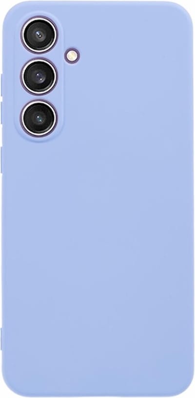 Coverup Hoesje - Geschikt voor Samsung Galaxy S24 FE Hoesje - Coverup Colour TPU Back Cover - Lavendel Grijs
