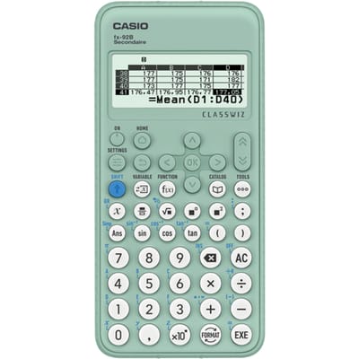 Casio fx-92B Secondaire - Wetenschappelijke rekenmachine (België)