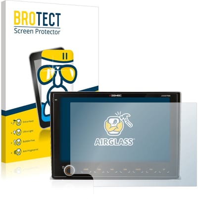 Screenprotector voor Fiat Ducato III 2006 - 2011 Zenec Z-E3766 9" Beschermglas transparant