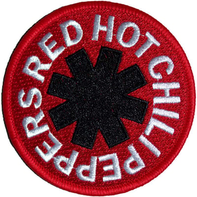 Red Hot Chili Peppers - Asterisk Patch - Rood