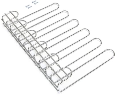Emuca Supra 5-Line Meubelbekerhouder, lengte 320mm, Staal, Verchroomd