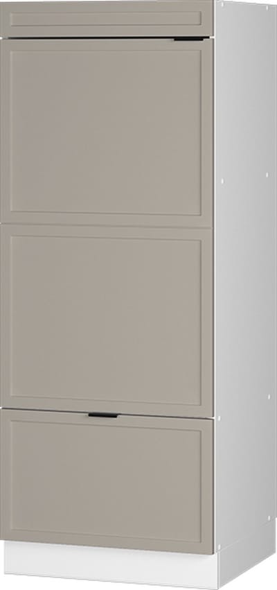 Vicco Hoge kast Fame-Line, GrijsBeige/Wit, 60 cm