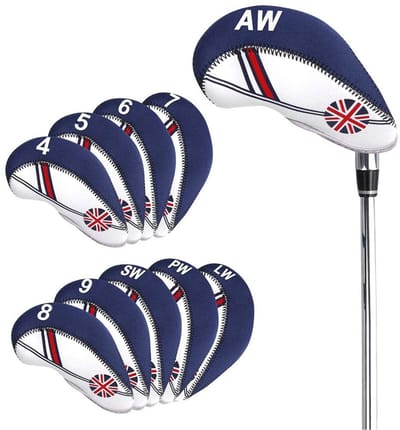 Dailygoody - Golf ijzeren hoofdhoezen - 10 stuks - Bescherming voor golfclubs - Universele maat - Duurzaam en stijlvol - Ideaal voor golfers - Inclusi