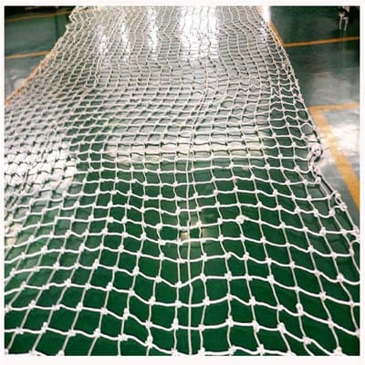 Veiligheidsnet - Trapleuning net - Kinderen beschermen - Handgemaakt geweven - 1x10 meter - Henneptouw