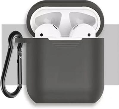MIRO Donker grijze case geschikt voor AirPods type 1 & 2
