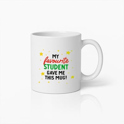 Leraar Cadeaumok – Mijn Favoriete Leerling Gaf Mij Deze – Perfect Geschenk voor Onderwijzers