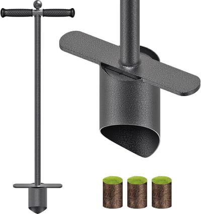 Langhandige Bloembollenplanter van 87 cm voor Tulpen en Narcissen - Tuingereedschap met 11,5 cm Diepte voor het Planten van Bloembollen en Luchtige Bodemverwerking
