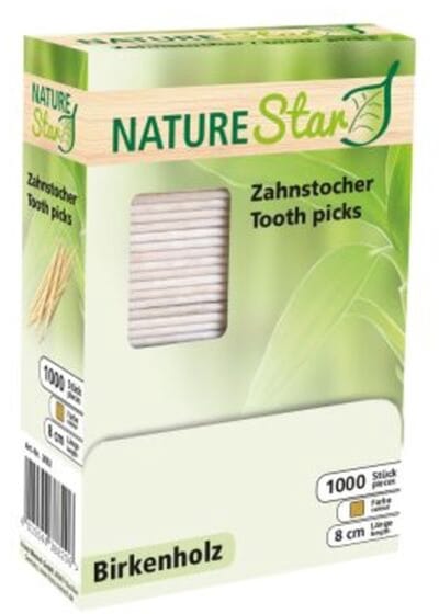 Bamboe Houten Tandenstokers 1000 Stuks - Stevige Ronde Tandenstoker Houder voor Voedsel, Cocktails en DIY Projecten