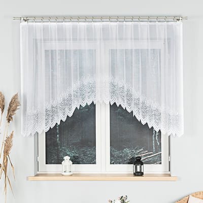 Markizeta Violetta - Jacquard Gordijn - 250x120 cm - Abstrakt Patroon - Decoratief Podcięcie