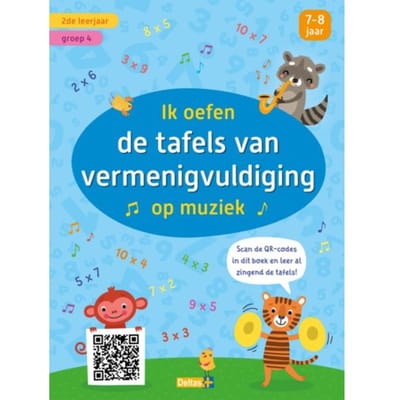 Ik Oefen De Tafels Van Vermenigvuldiging Op Muziek / Groep 4 7-8 Jaar - ZNU