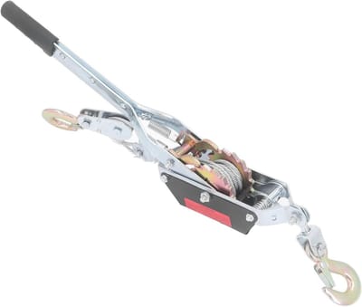 Touwtrekker - Kabelspanner - Staalkabels Spannen - Anti-omkeer Gesp - 2T Capaciteit - Zilver