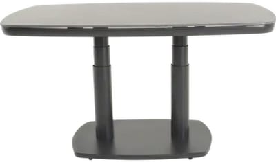 Les - Geneva loungetafel verstelbaar Deens ovaal 135x83 cm - antraciet