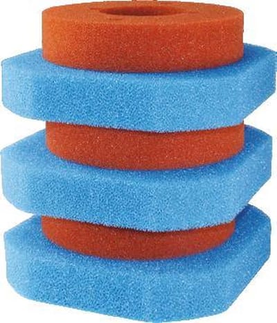 Black Beauty Foam Oase Filtoclear Set 6000 3x Red 3x Blue Geen Origineel!