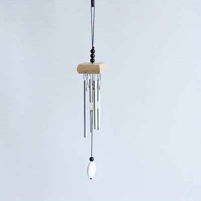 Esprit du Vent Mini Bâton en Aluminium Carillon Éolien Japonais Pendentif Cadeau de Vacances pour Filles Pendentif Créatif Petit et Frais pour Chambre Pendentif de Chambre à Coucher