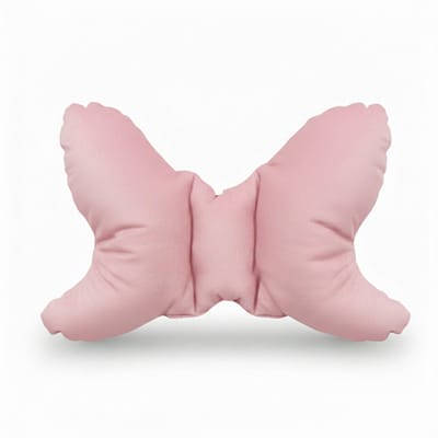 BabyUniverse - Sierkussen - Antischok - Puderroze - Vlindervorm