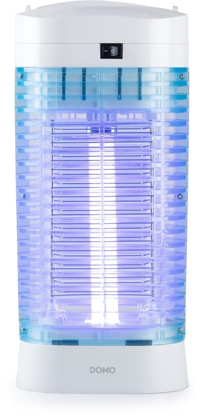 DOMO KX006N2 Insectenlamp - Vliegenlamp voor Binnen - UV-lamp LED 5,5 W - Wit