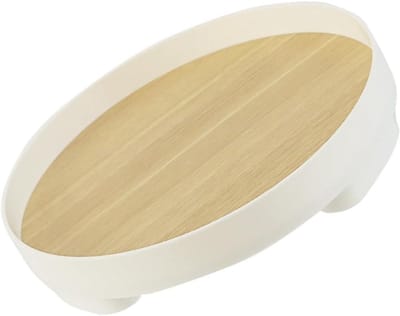 Houten Sleutelhouder - Sieradenhouder Bureau - Thuis Organiseren - Kristallen Displaylade - 23 cm - Diverse Kleur